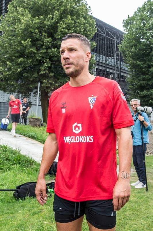 Football. Gornik Zabrze. Training. 09.07.2021