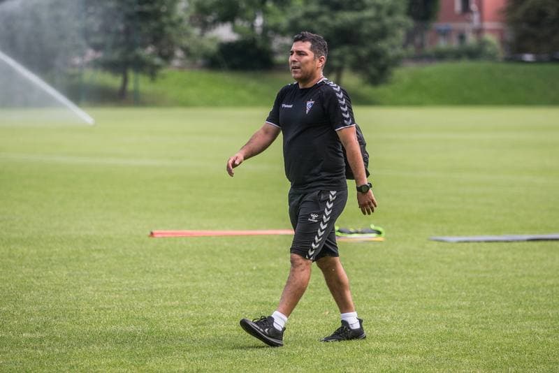Football. Gornik Zabrze. Training. 09.07.2021