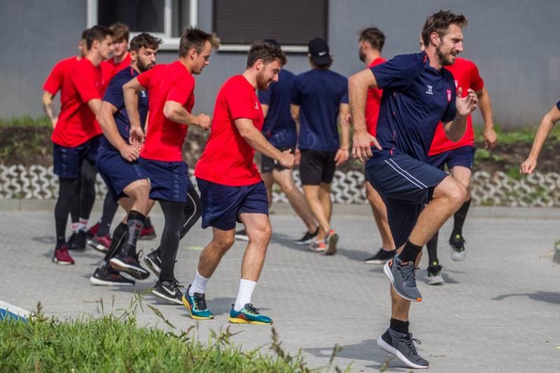 Ice Hockey. Poland national team. Training. 20.07.2021