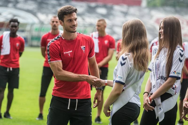 Football. Gornik Zabrze. Team Presentation. 17.07.2021