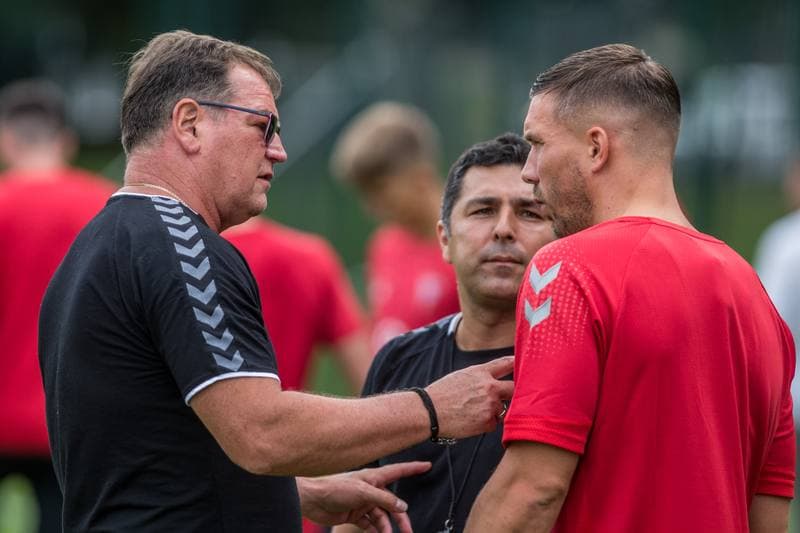 Football. Gornik Zabrze. Training. 09.07.2021