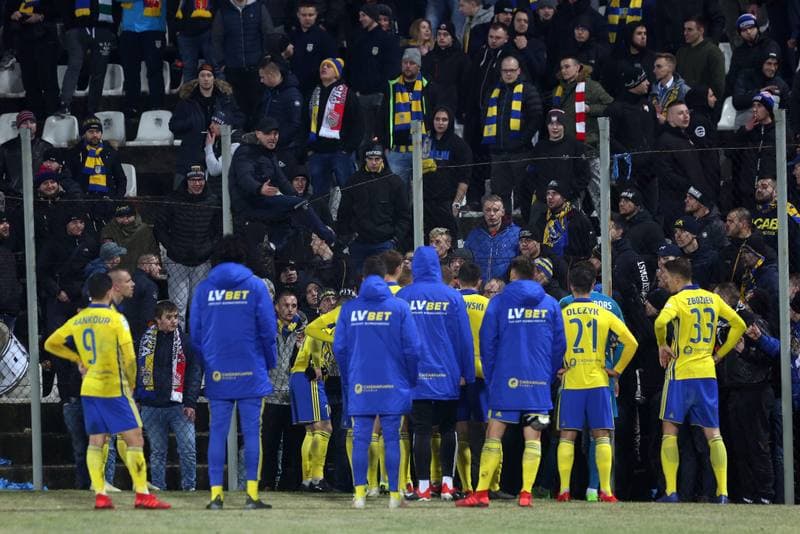 Football. Lotto Ekstraklasa. Zaglebie Sosnowiec - Arka Gdynia. 16.02.2019