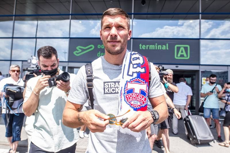 Football. Gornik Zabrze. Press Conference. 07.07.2021