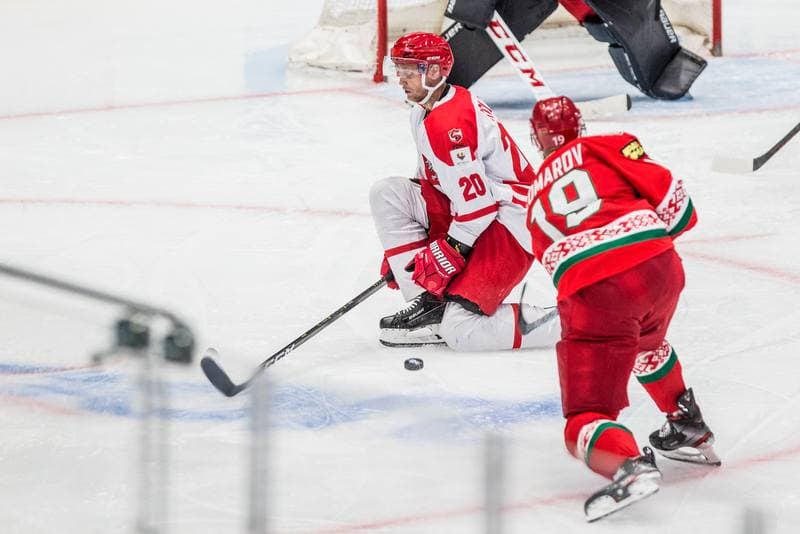 Ice Hockey. Olympic Games Qualifiers. Belarus - Poland. 26.08.2021