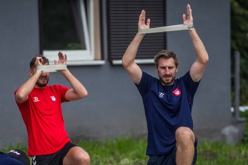 Ice Hockey. Poland national team. Training. 20.07.2021