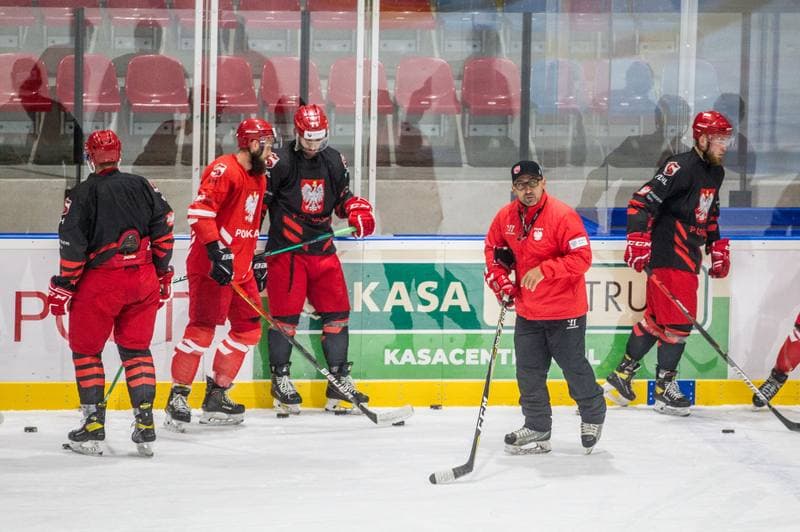 Ice Hockey. Poland national team. Training. 20.07.2021