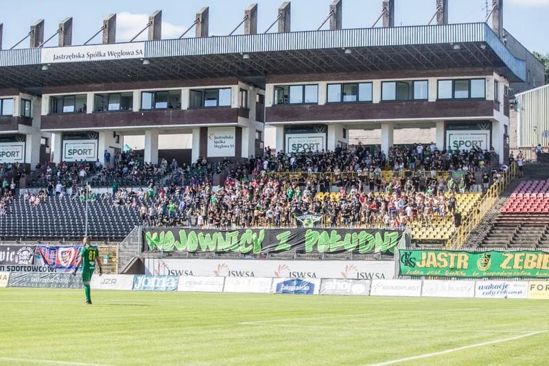 Football. Sparing. GKS 1962 Jastrzebie - Piast Gliwice. 10.07.2021