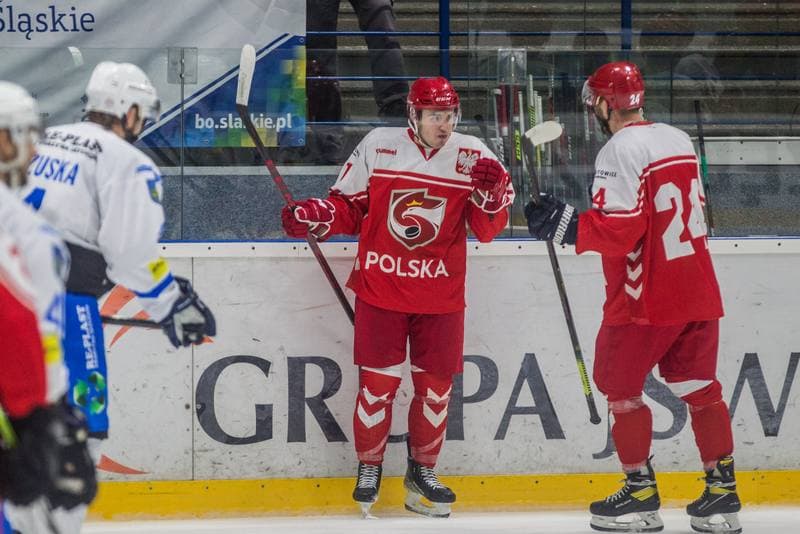 Ice Hockey. Sparing. Reprezentacja Polski - Re-Plast Unia Oswiecim. 20.08.2021