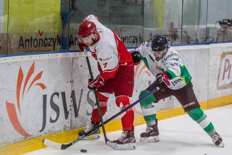 Ice Hockey. Sparing. Reprezentacja Polski - JKH GKS Jastrzebie. 22.08.2021