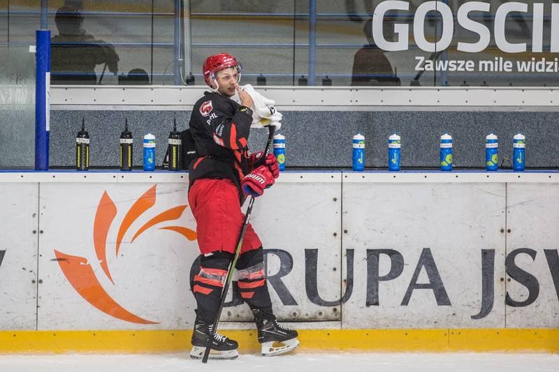 Ice Hockey. Poland national team. Training. 19.08.2021