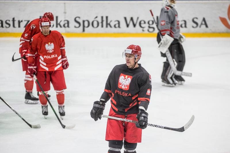 Ice Hockey. Poland national team. Training. 19.08.2021
