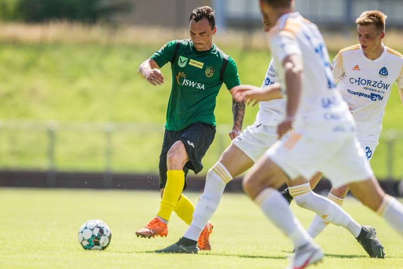 Football. Sparing. GKS Jastrzebie - Ruch Chorzow. 07.07.2021