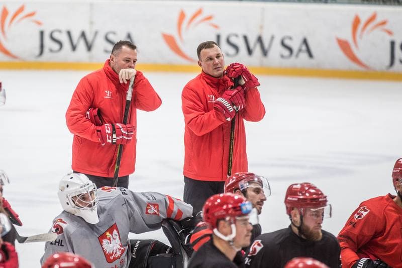Ice Hockey. Poland national team. Training. 19.08.2021