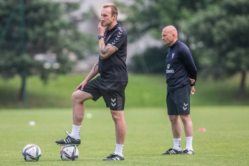 Football. Sparing. Gornik Zabrze - Puszcza Niepolomice. 03.07.2021
