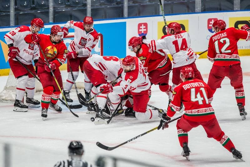 Ice Hockey. Olympic Games Qualifiers. Belarus - Poland. 26.08.2021