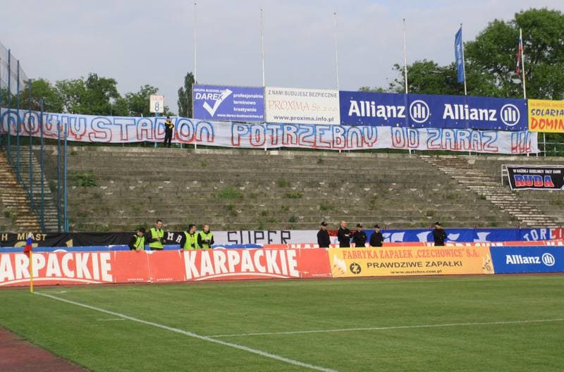Football. I liga. Gornik Zabrze - Warta Poznan. 26.05.2010