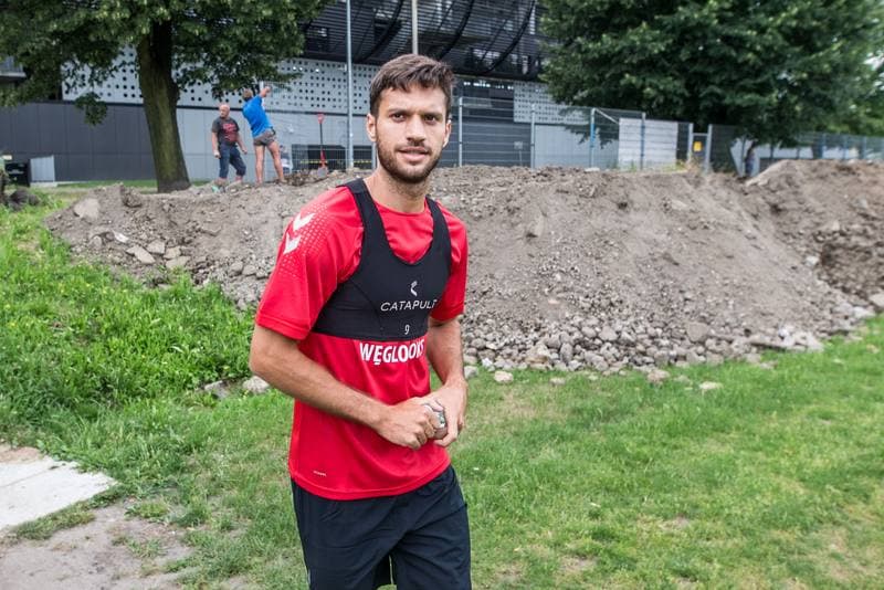 Football. Gornik Zabrze. Training. 09.07.2021
