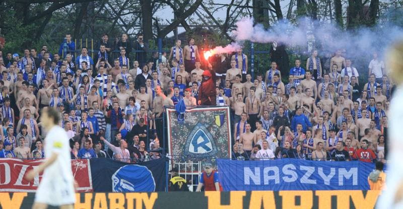 Football. PKO BP Ekstraklasa. Ruch Chorzow - Lech Poznan. 07.11.2010