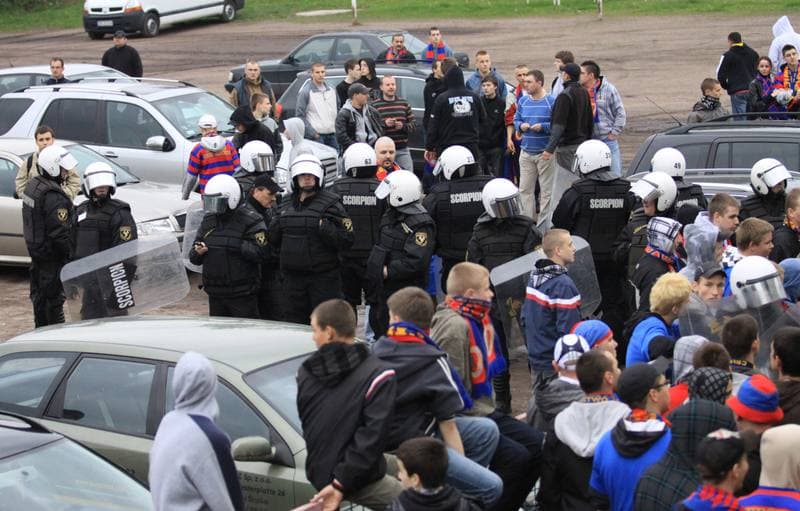 Football. Ekstraklasa. Piast Gliwice - Cracovia Krakow. 15.05.2010