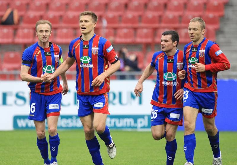 Football. Ekstraklasa. Polonia Bytom - Polonia Warszawa. 15.05.2010