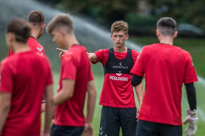 Football. Gornik Zabrze. Training. 09.07.2021