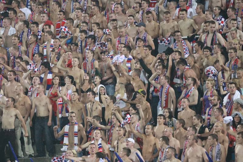 Football. T-Mobile Ekstraklasa. Gornik Zabrze - Polonia Warszawa. 05.04.2012