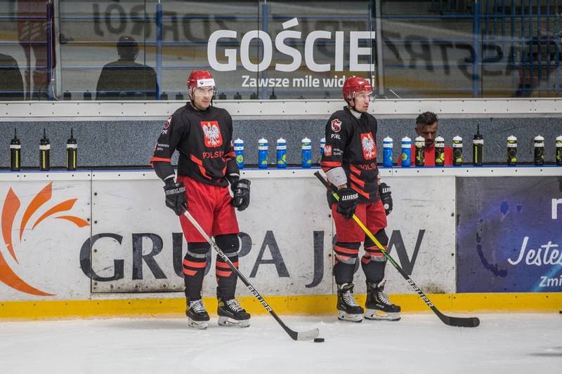 Ice Hockey. Poland national team. Training. 19.08.2021