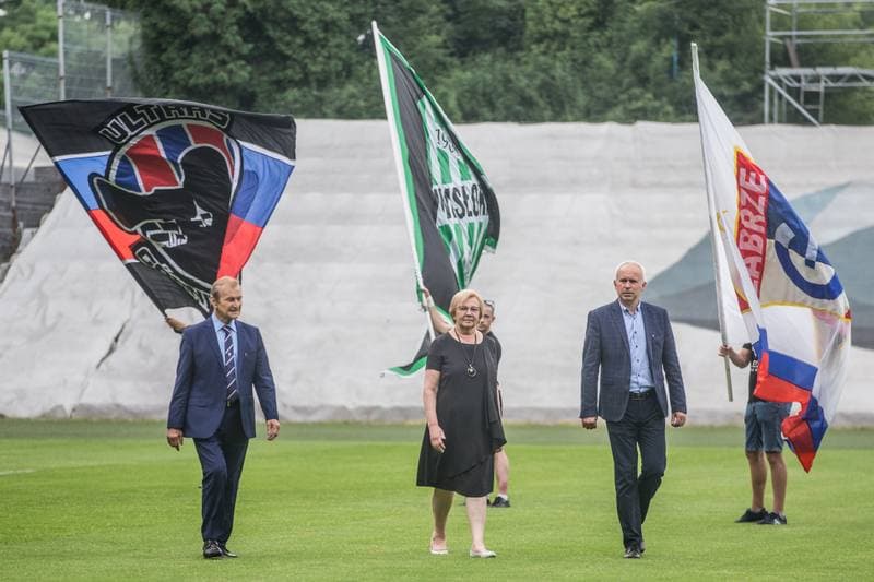 Football. Gornik Zabrze. Team Presentation. 17.07.2021