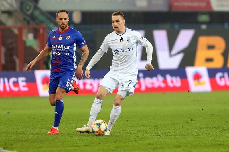 Football. PKO BP Ekstraklasa. Piast Gliwice - Lech Poznan. 15.02.2019