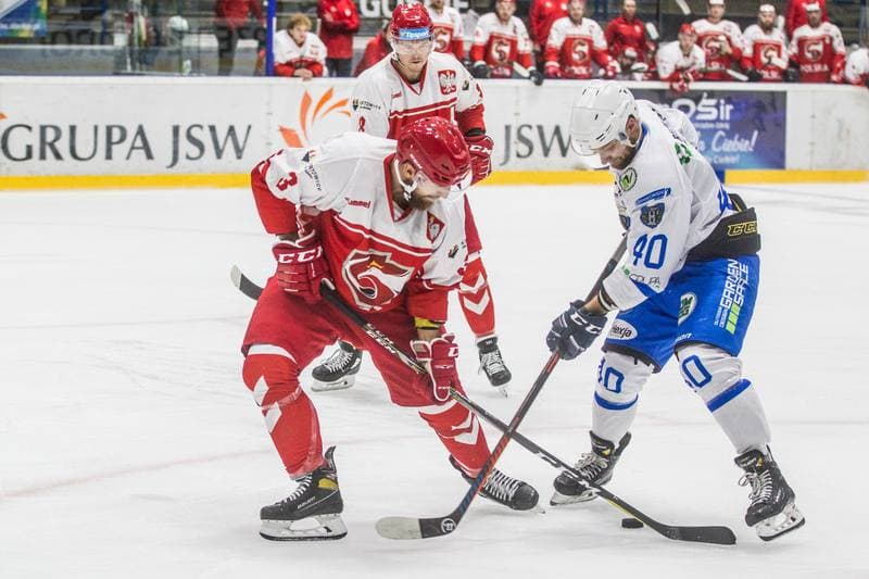 Ice Hockey. Sparing. Reprezentacja Polski - Re-Plast Unia Oswiecim. 20.08.2021