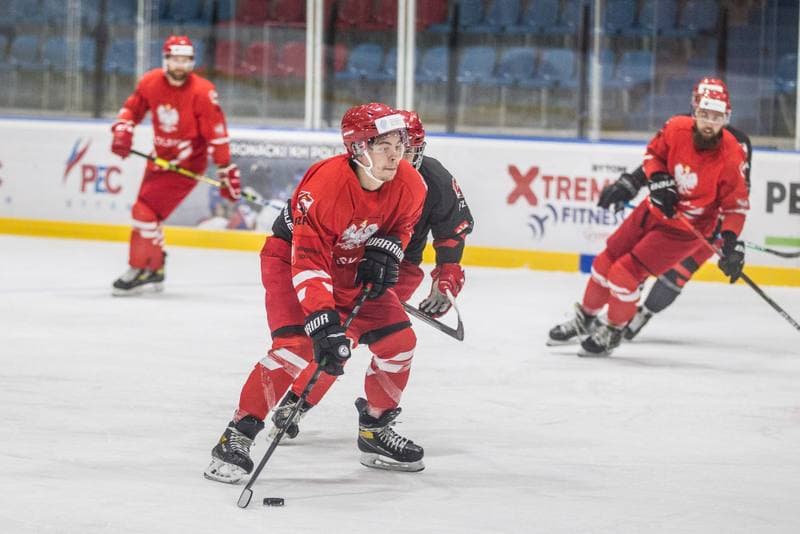 Ice Hockey. Poland national team. Training. 22.07.2021