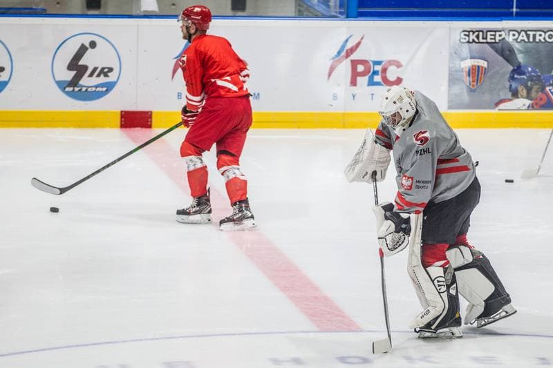 Ice Hockey. Poland national team. Training. 20.07.2021
