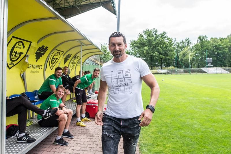 Football. Sparing. GKS Katowice - Sandecja Nowy Sacz. 10.07.2021