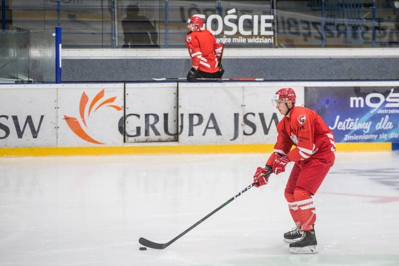 Ice Hockey. Poland national team. Training. 19.08.2021