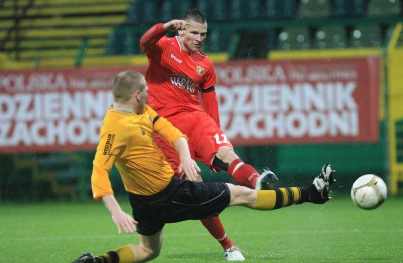 Football. I liga. GKS Katowice - Widzew Lodz. 12.05.2010