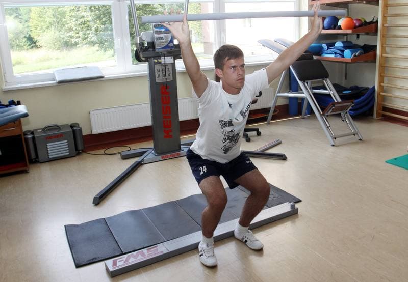 Football. Gornik Zabrze. Training. 13.08.2010