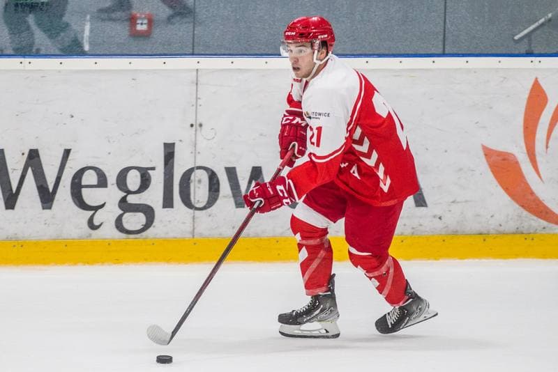 Ice Hockey. Sparing. Reprezentacja Polski - JKH GKS Jastrzebie. 22.08.2021