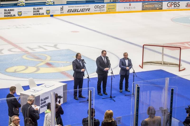 Ice Hockey. Polish Ice Hockey Federation. Press Conference. 03.09.2021