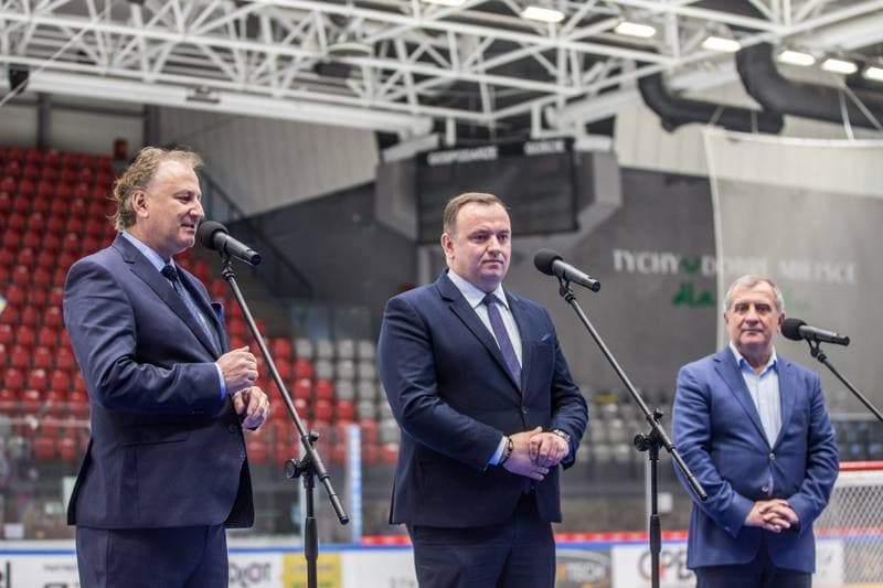 Ice Hockey. Polish Ice Hockey Federation. Press Conference. 03.09.2021