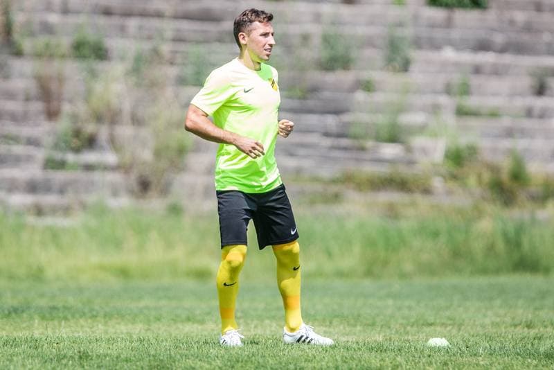 Football. Sparing. Polonia Bytom - Wieczysta Krakow. 17.07.2021