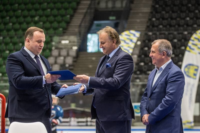 Ice Hockey. Polish Ice Hockey Federation. Press Conference. 03.09.2021