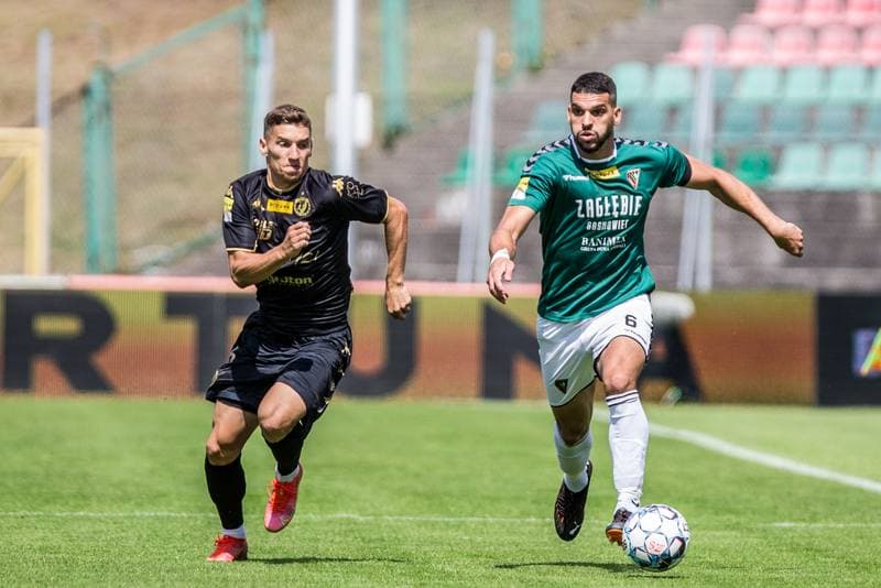 Football. Fortuna I Liga. Zaglebie Sosnowiec - Widzew Lodz. 08.08.2021