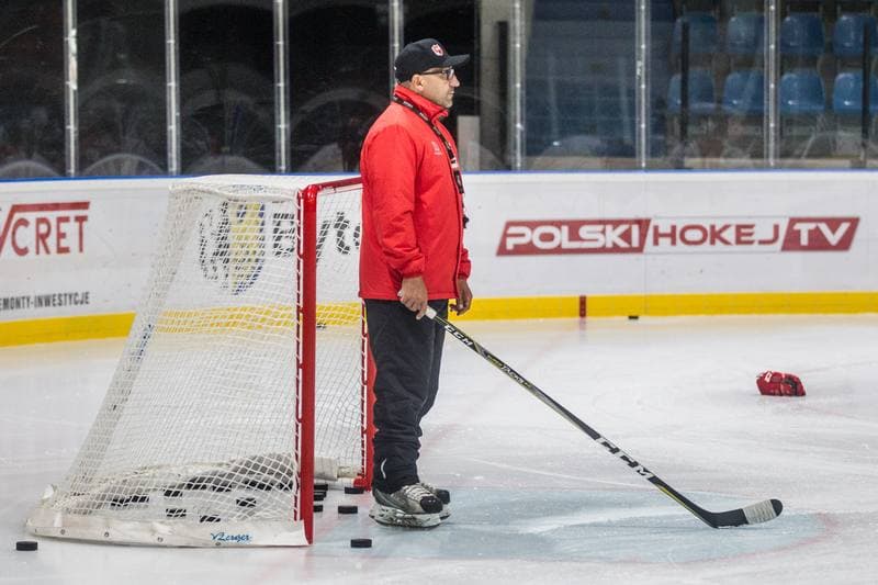 Ice Hockey. Poland national team. Training. 20.07.2021