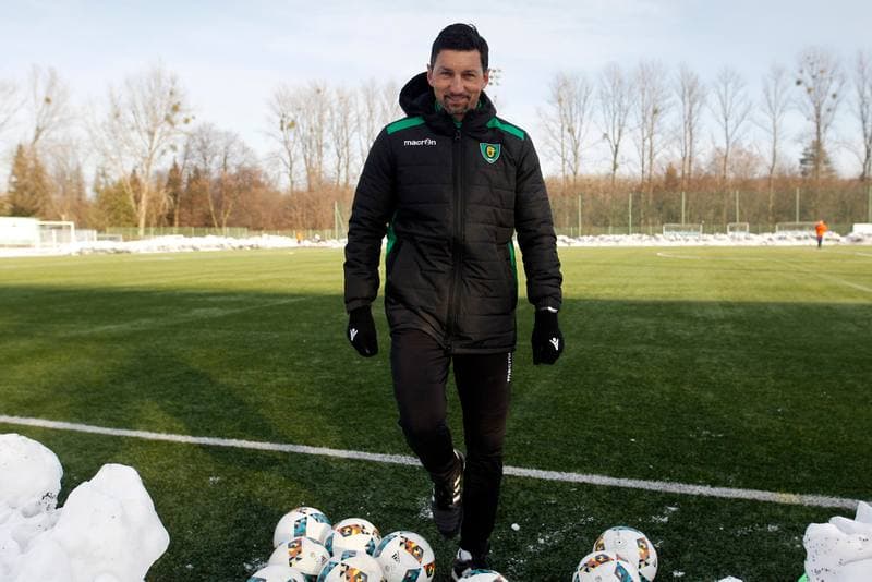 Football. Sparing. GKS Katowice - Sandecja Nowy Sacz. 19.01.2019