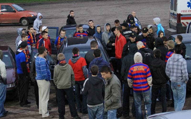 Football. Ekstraklasa. Piast Gliwice - Cracovia Krakow. 15.05.2010
