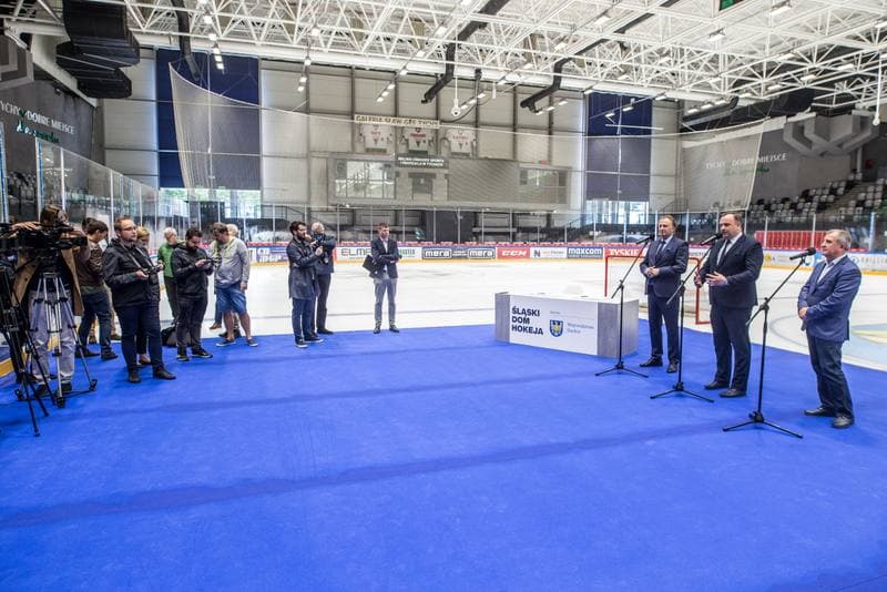 Ice Hockey. Polish Ice Hockey Federation. Press Conference. 03.09.2021