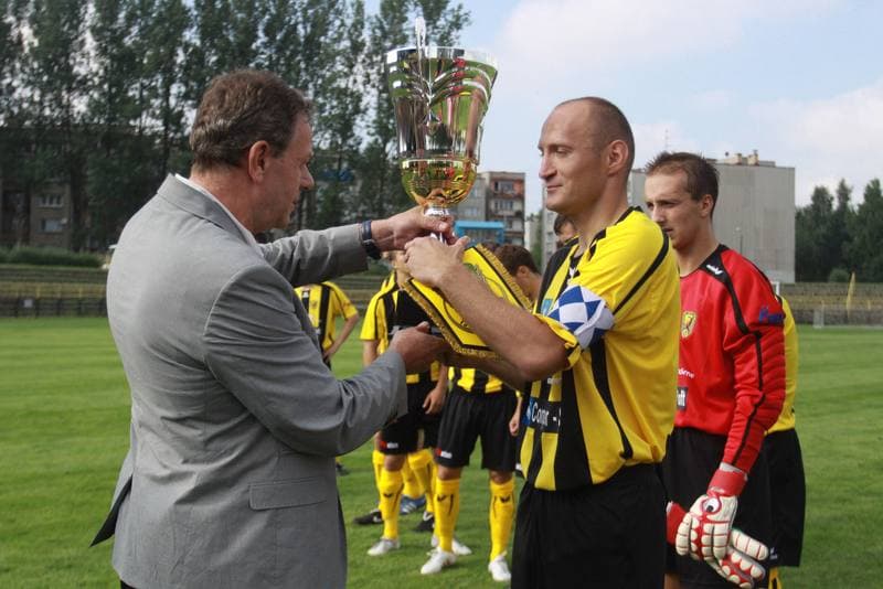 Football. I liga. Ruch Radzionkow - MKS Kluczbork. 31.07.2010