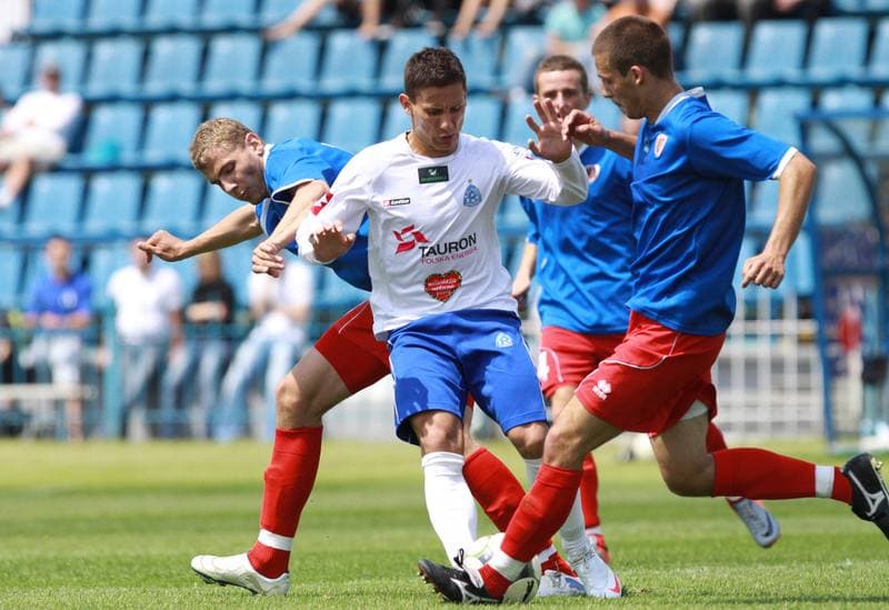 Football. Sparing. Ruch Chorzow - Piast Gliwice. 26.06.2010