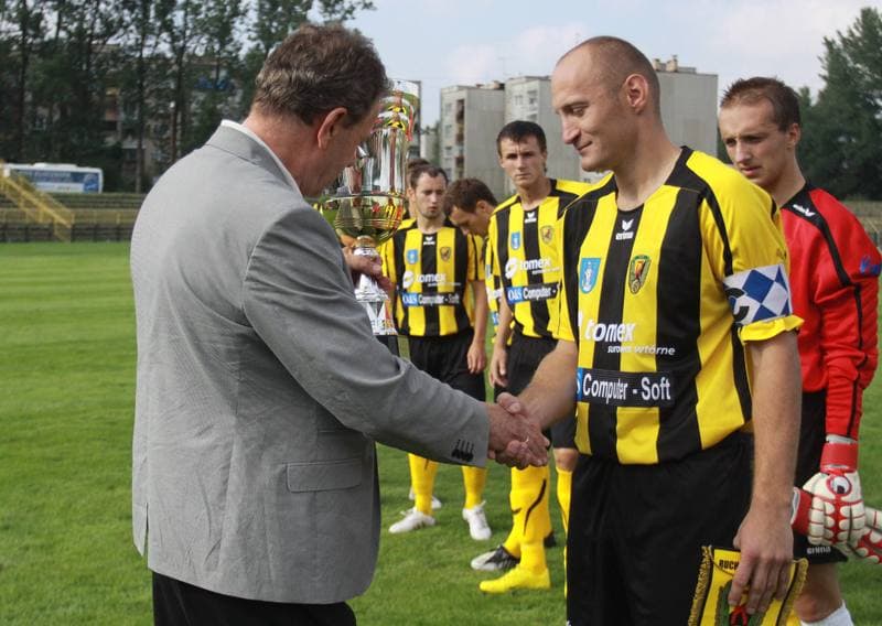 Football. I liga. Ruch Radzionkow - MKS Kluczbork. 31.07.2010