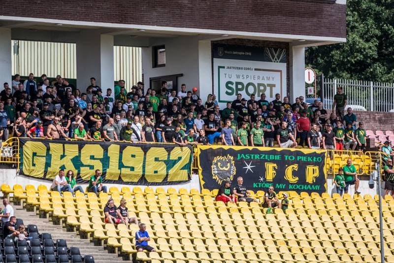 Football. Fortuna I Liga. GKS 1962 Jastrzebie - Resovia Rzeszow. 21.08.2021
